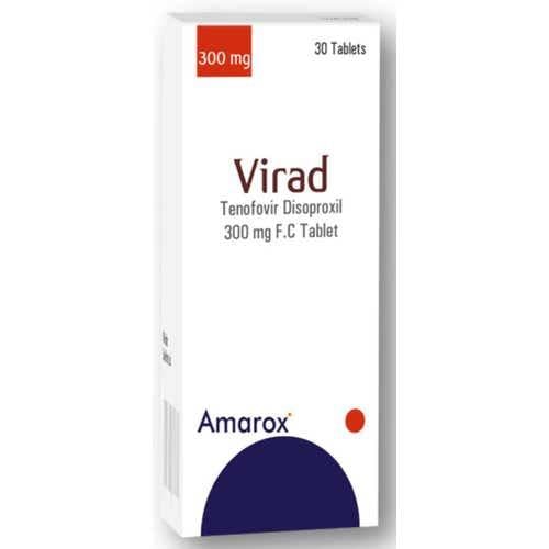 فيراد 300 مجم أقراص 30 قرصVirad 300 mg Tenofovir D...