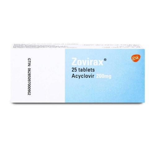 زوفيراكس 200 مجم – 25 قرص