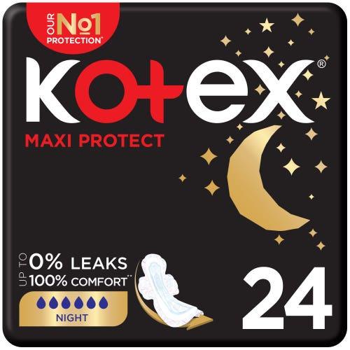 كوتكس ماكسي نايت تايم 24 فوطةKotex Maxi Night Time...