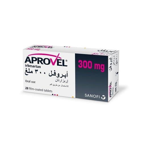 ابروفيل 300 مجم 28 قرصAprovel 300 mg Irbesartan Ta...