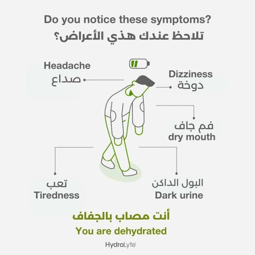 هيدرالايت أقراص فوارة إلكتروليت بنكهة الليمون – 20...