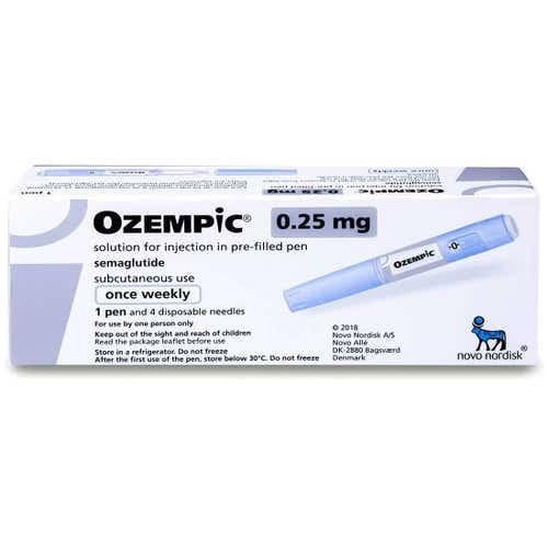 اوزيمبيك 0.25 مجم 1 قلم 1.5 ملOzempic 0.25 mg Sema...