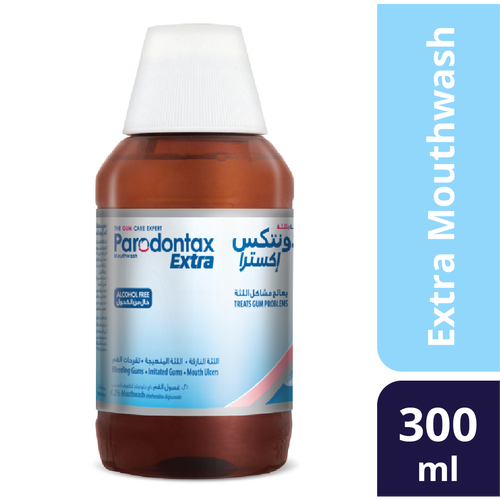بارودونتكس غسول للفم أكسترا 12 300مل