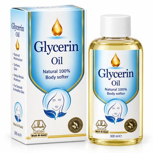 Wadi Al Nahil Natural Glycerin Body Oil – 125ml