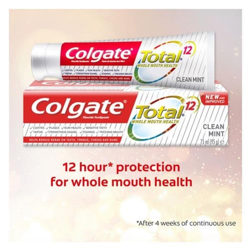 كولجيت معجون أسنان توتال نعناع منعش 100 مل