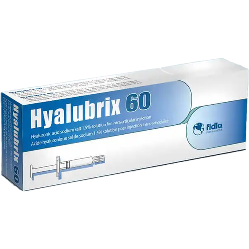 هيالوبركس 60 مجم/ 4 مل 1 محقنHyalubrix 60 mg/4 mL...