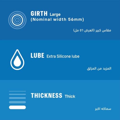 ديوركس واقي ذكري حماية اضافية 20 حبةDurex Condom E...