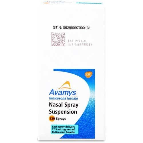 افاميس بخاخ للانف 120 بخةAvamys 27.5 µg fluticason...