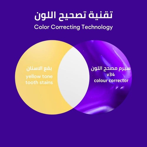 هاي سمايل في34 سيروم مصحح لون الأسنان Hismile V34...