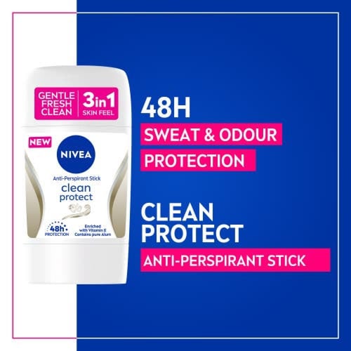 نيفيا مزيل عرق ستيك كلين بروتيكت 50 ملNivea Stick...