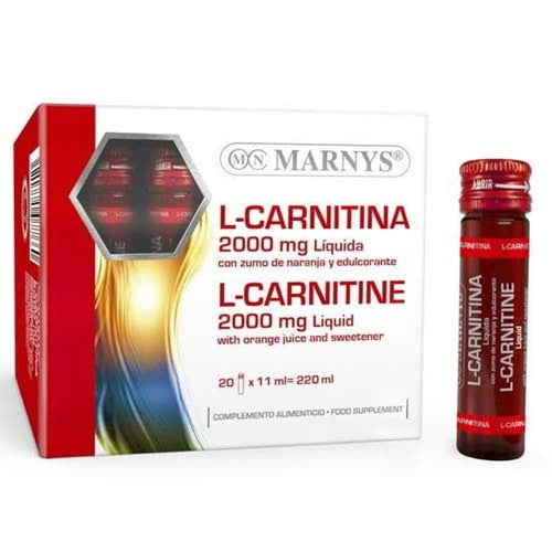 مارنيز ال - كارنيتين 2000 مجم 20 قارورة شرابMarnys...