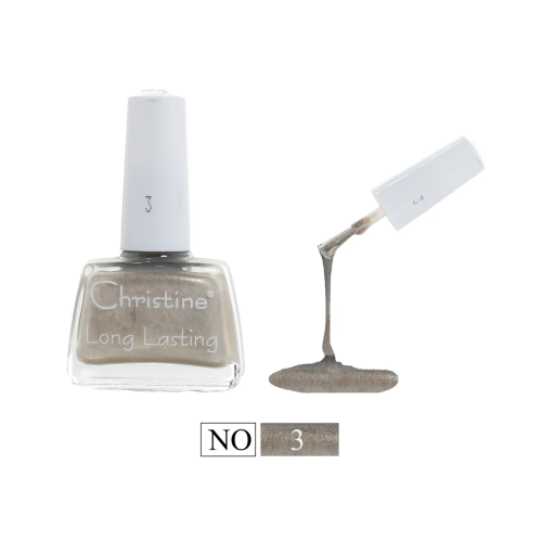 Christine Nail Polish No. 3كرستين مناكير طلاء الاظ...