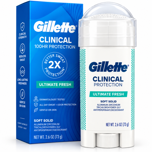 Gillette Clinical Soft Solid Ultimate Fresh Antipe...