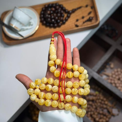 مسباح كهرمان طبيعي