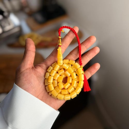 مسباح كهرمان طبيعي