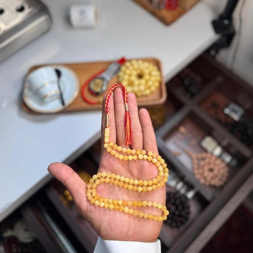 مسباح كهرمان طبيعي