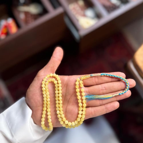 مسباح كهرمان طبيعي