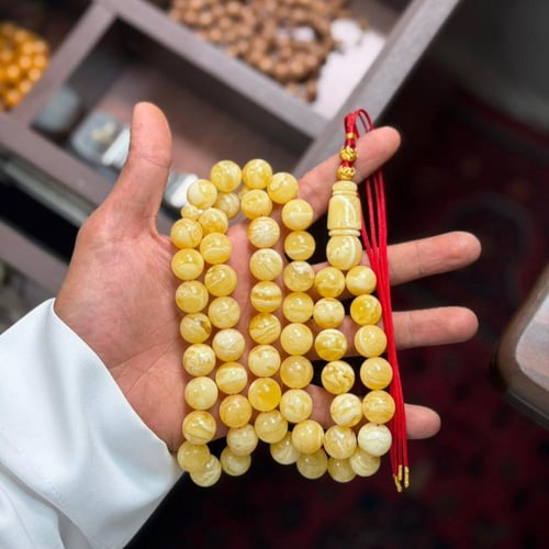 مسباح كهرمان طبيعي