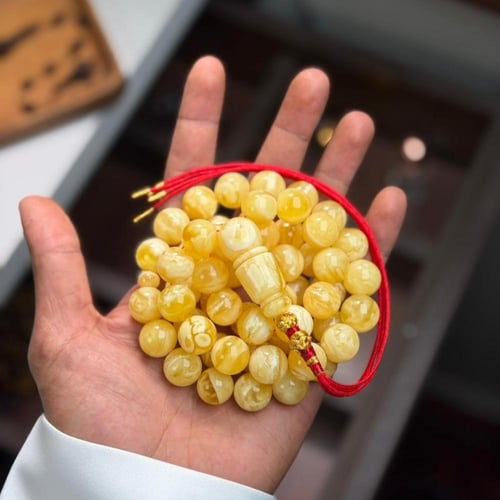 مسباح كهرمان طبيعي