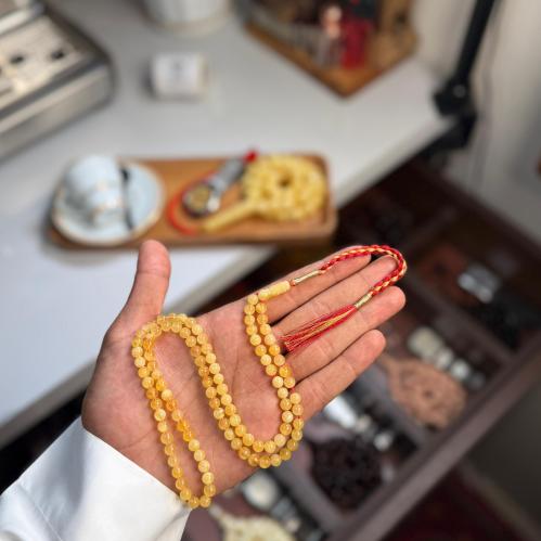 مسباح كهرمان طبيعي