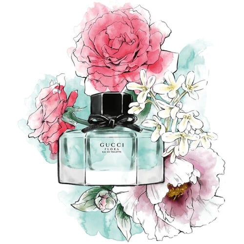 عطر قوتشي فلورا تواليت النسائي 75مل