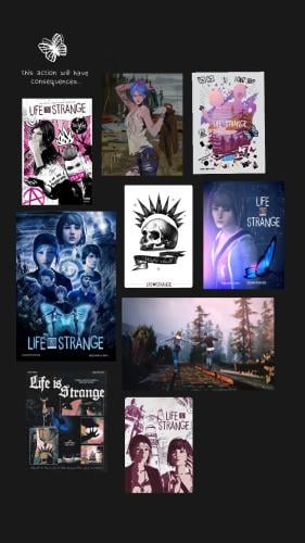 مجموعة بوسترز للعبة life is strange