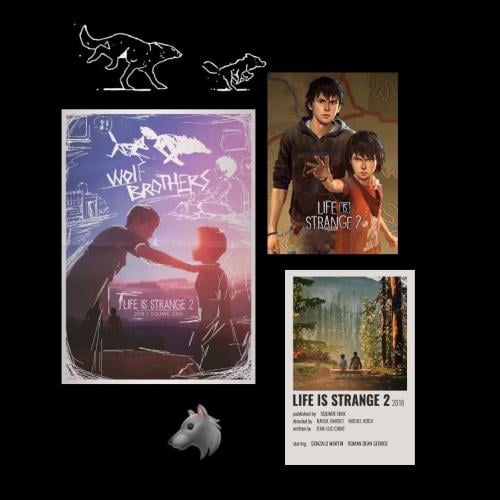 بوسترز لعبة life is strange للجزء 2