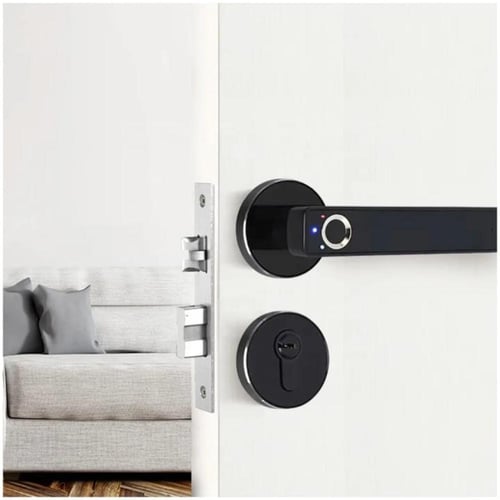 قفل باب ذكي بالبصمة