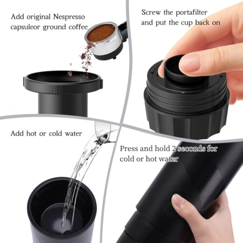 مطحنة قهوة محمولة كهربائية