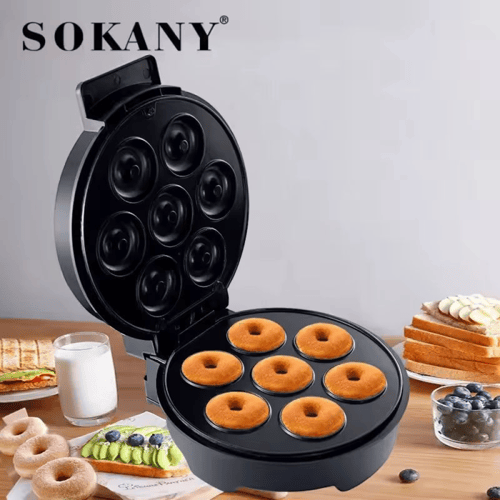ماكينةsokany لصنع دونات 1200واط بقدرة 220فولت