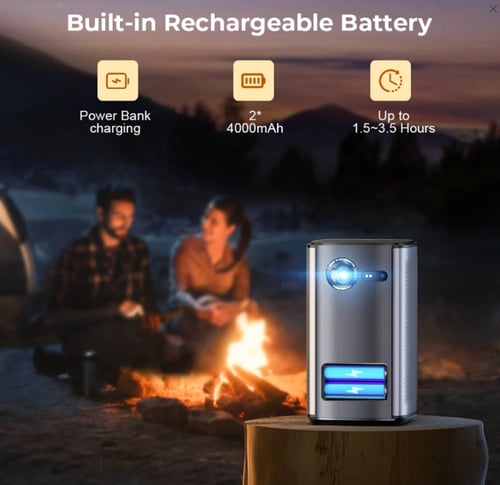 بروجكتور BYINTEK P70 محمول