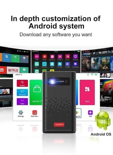 بروجكتور BYINTEK P20 ثلاثي الأبعاد 4K