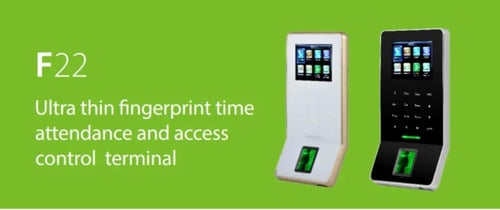 جهاز الحضور والانصراف F22 ماركة ZKteco