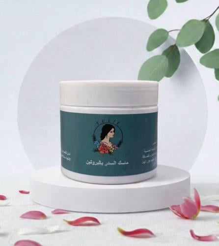 ماسك السدر بالبروتين