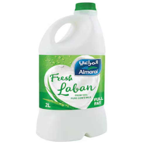 المراعي لبن طازج كامل الدسم 2 لتر