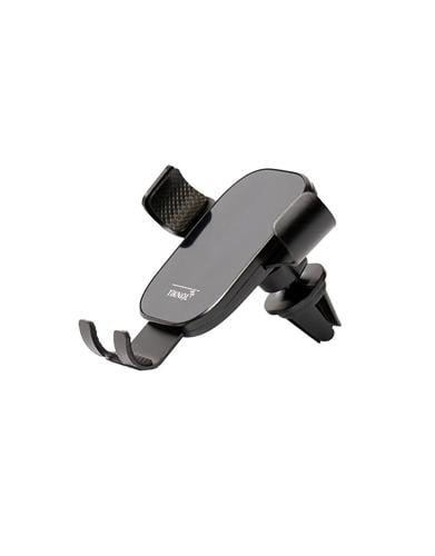 Car phone holder Tiknal TK-H368 | attaches to the air vent | gravity technology | 360-degree rotation | black