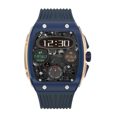 Jeebel Titan Series smart watch – 1.76-inch touchscreen, health and fitness tracking, water resistant, with a dedicated app and Bl...