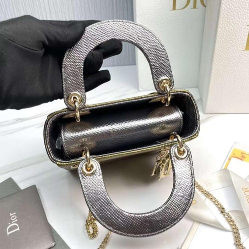 ليدي ديور جلد ثعبان طبيعي cm17