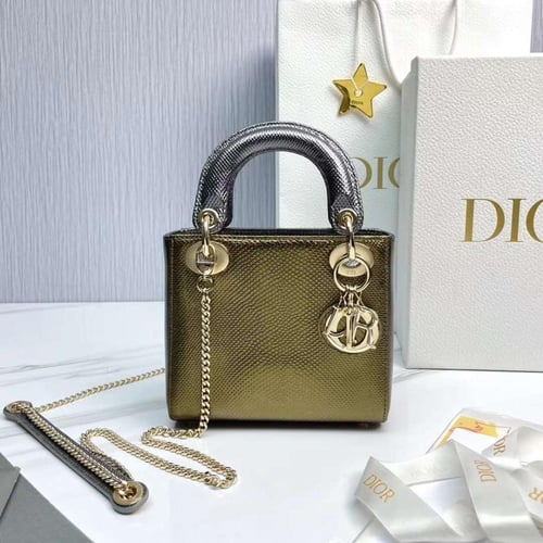 ليدي ديور جلد ثعبان طبيعي cm17