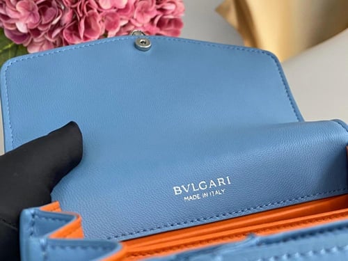 حقيبة كروس سيربينتي بسلسلة سميكة جلد نابا