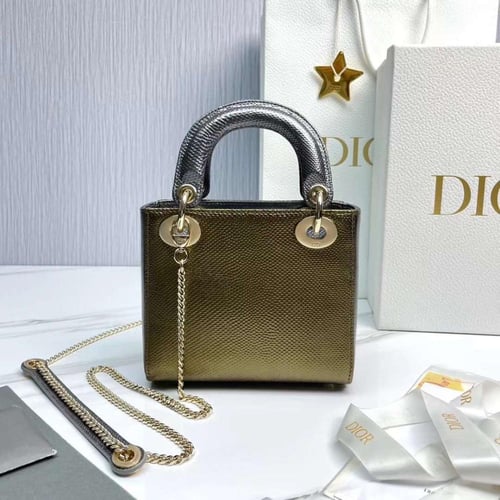 ليدي ديور جلد ثعبان طبيعي cm17