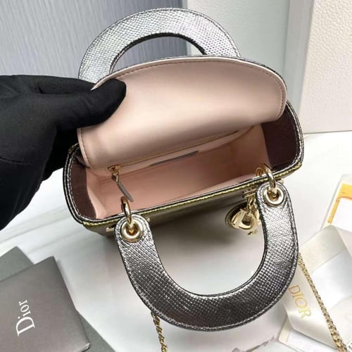 ليدي ديور جلد ثعبان طبيعي cm17