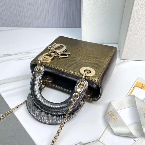 ليدي ديور جلد ثعبان طبيعي cm17