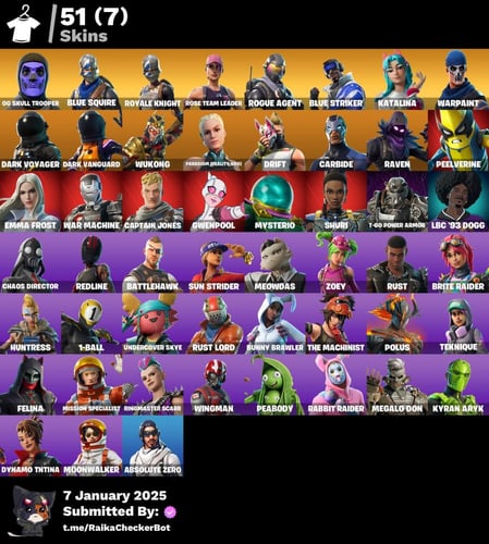 51 اسكن + اسكلتون البنفسجي + طوّر الزومبي القديم +...