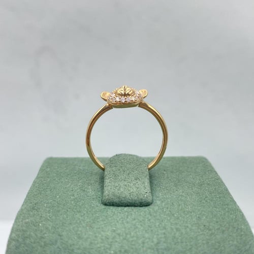 خاتم الماس اطفال بوزن 0.22 قيراط