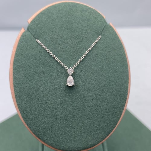 تعليقه الماس سوليتير دمعه يومي