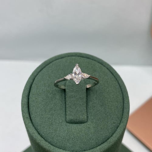 خاتم الماس سوليتير بوزن بوزن 0.53 قيراط