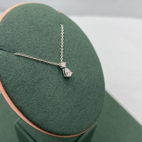 تعليقه الماس سوليتير دمعه يومي