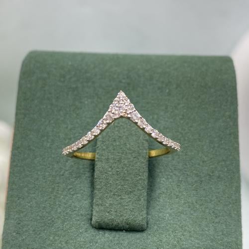 خاتم الماس بوزن 0.25 قيراط