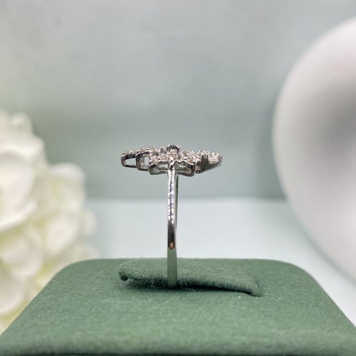 خاتم الماس ناعم بوزن 0.34 قيراط